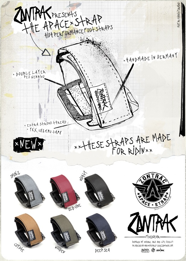 Zontrac Apace Straps – FIXED GEAR ARCHIVE